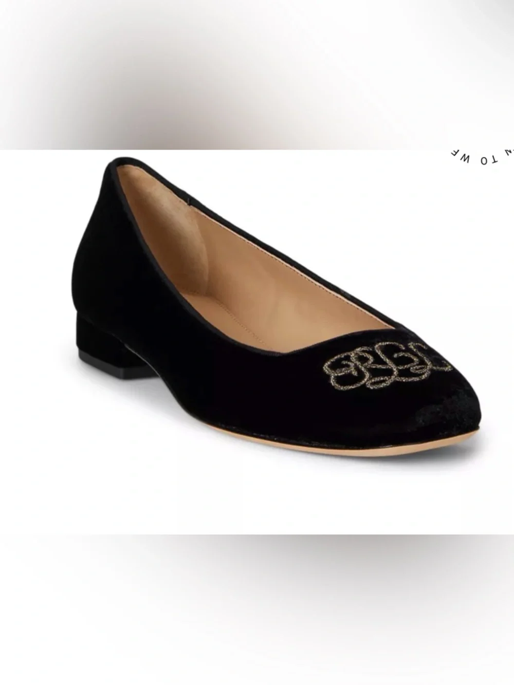Ralph Lauren Emelllie logo flats